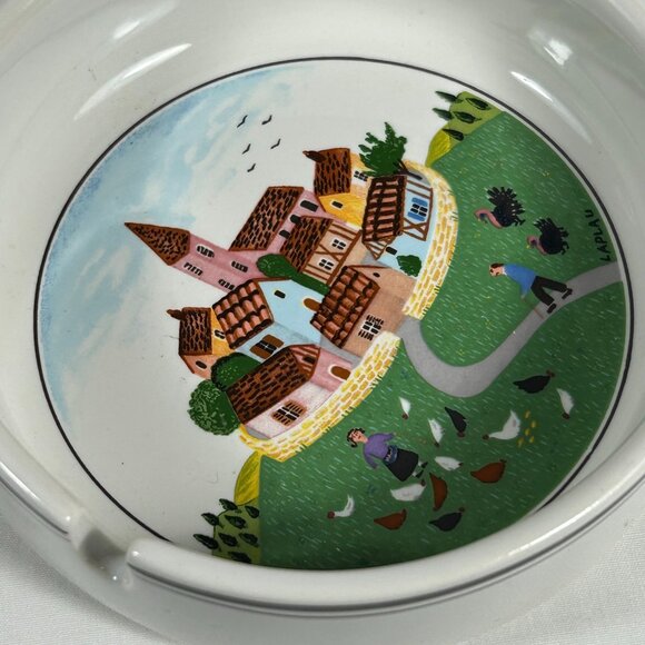 Villeroy & Boch Luxembourg Design Naif porcelain ashtray - Picture 3 of 4